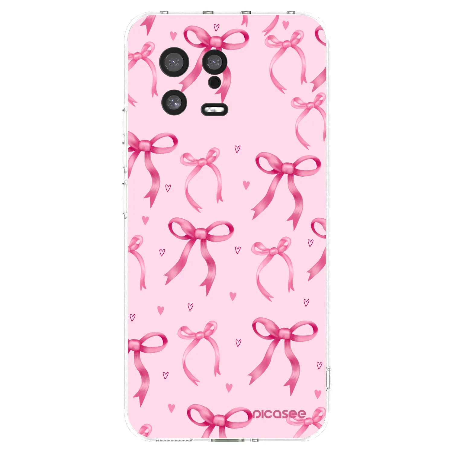 Picasee Xiaomi 13 Hülle - Transparentes Silikon - Bow Aesthetic