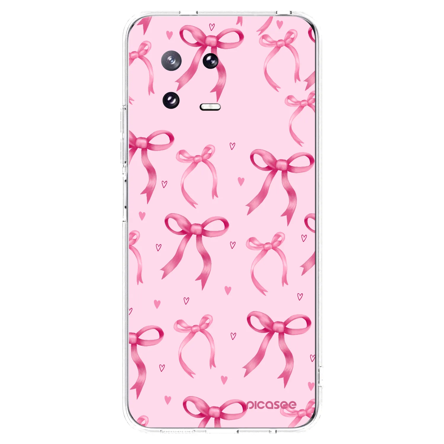 Picasee Xiaomi 13 Pro Hülle - Transparentes Silikon - Bow Aesthetic