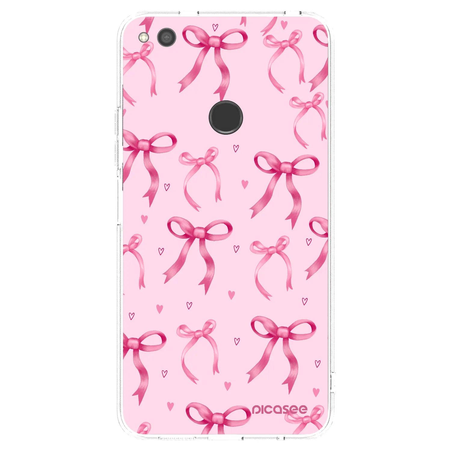 Picasee Huawei Mate 40 Pro Hülle - Transparentes Silikon - Bow Aesthetic