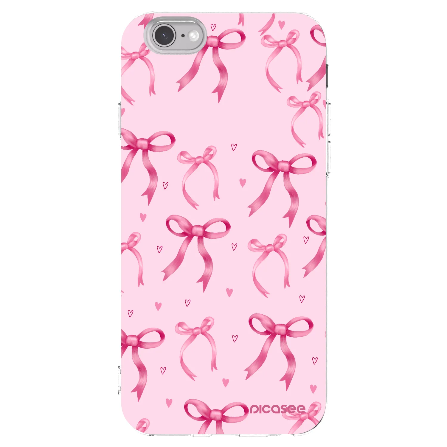 Picasee Apple iPhone 6/6S Hülle - Transparentes Silikon - Bow Aesthetic