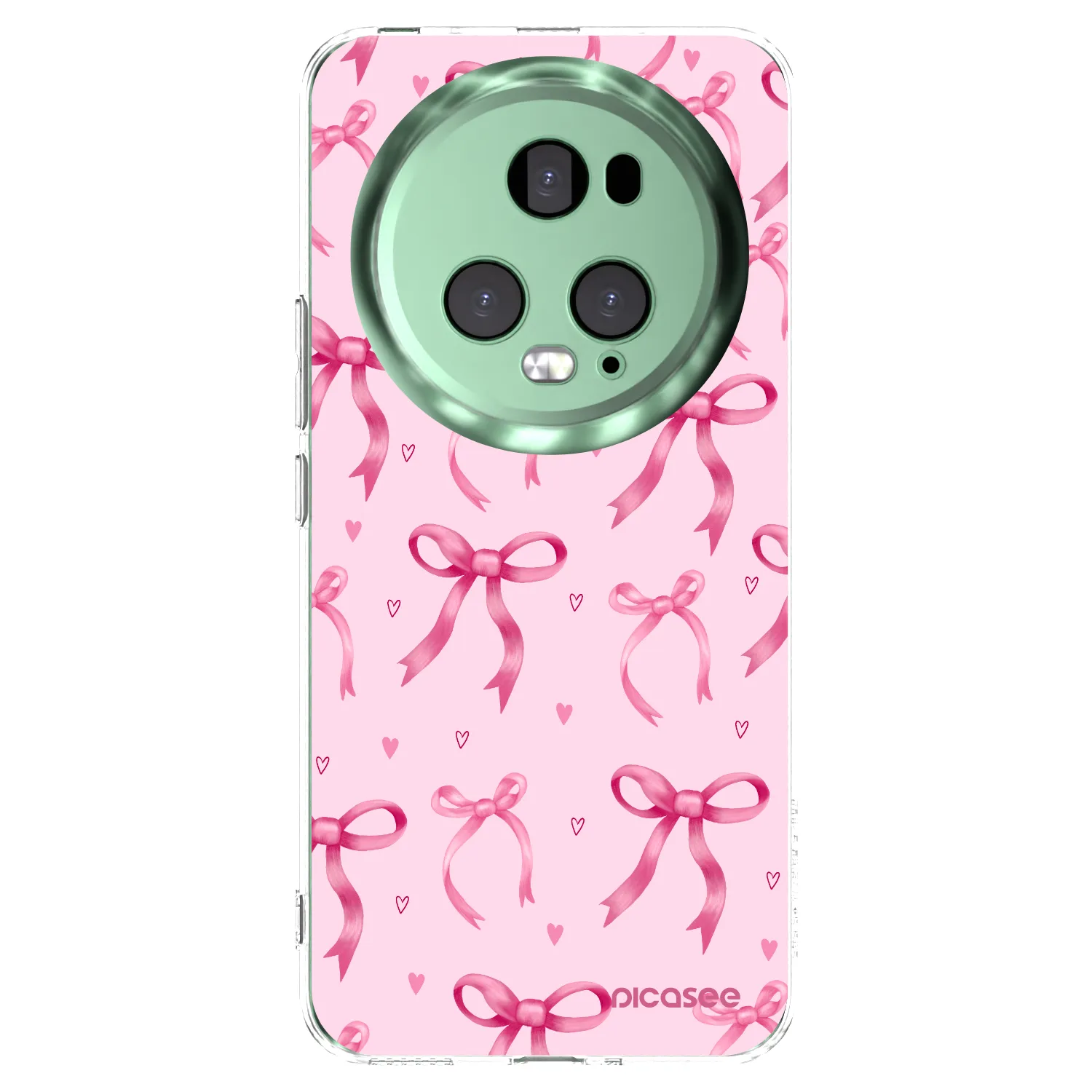 Picasee Honor Magic5 Pro Hülle - Transparentes Silikon - Bow Aesthetic