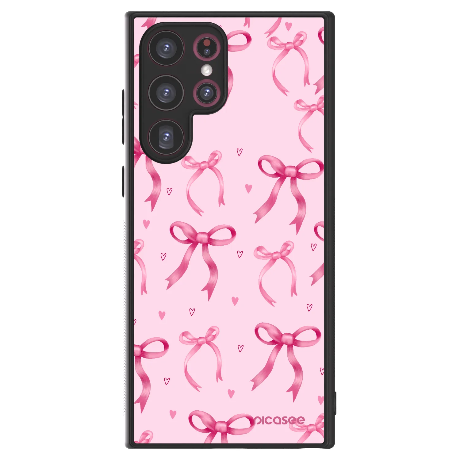 Picasee ULTIMATE CASE PowerShare für Samsung Galaxy S22 Ultra 5G - Bow Aesthetic