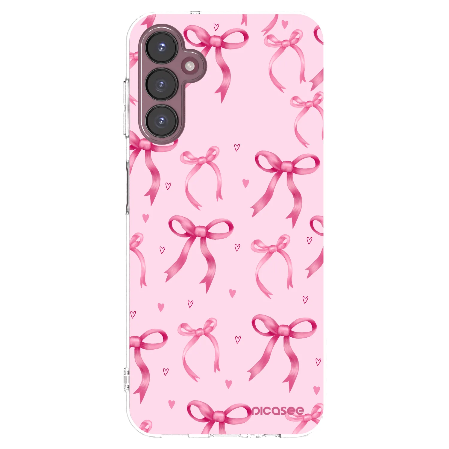 Picasee Samsung Galaxy A05s A057G Hülle - Transparentes Silikon - Bow Aesthetic