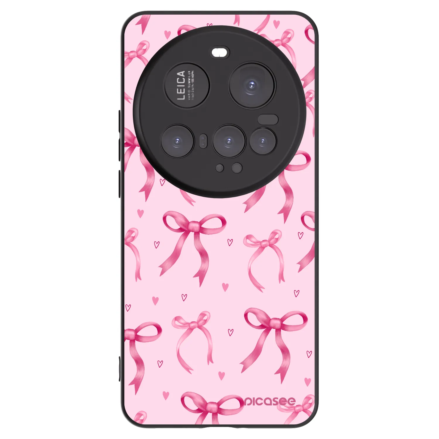 Picasee Xiaomi 15 Ultra Hülle - Schwarzes Silikon - Bow Aesthetic