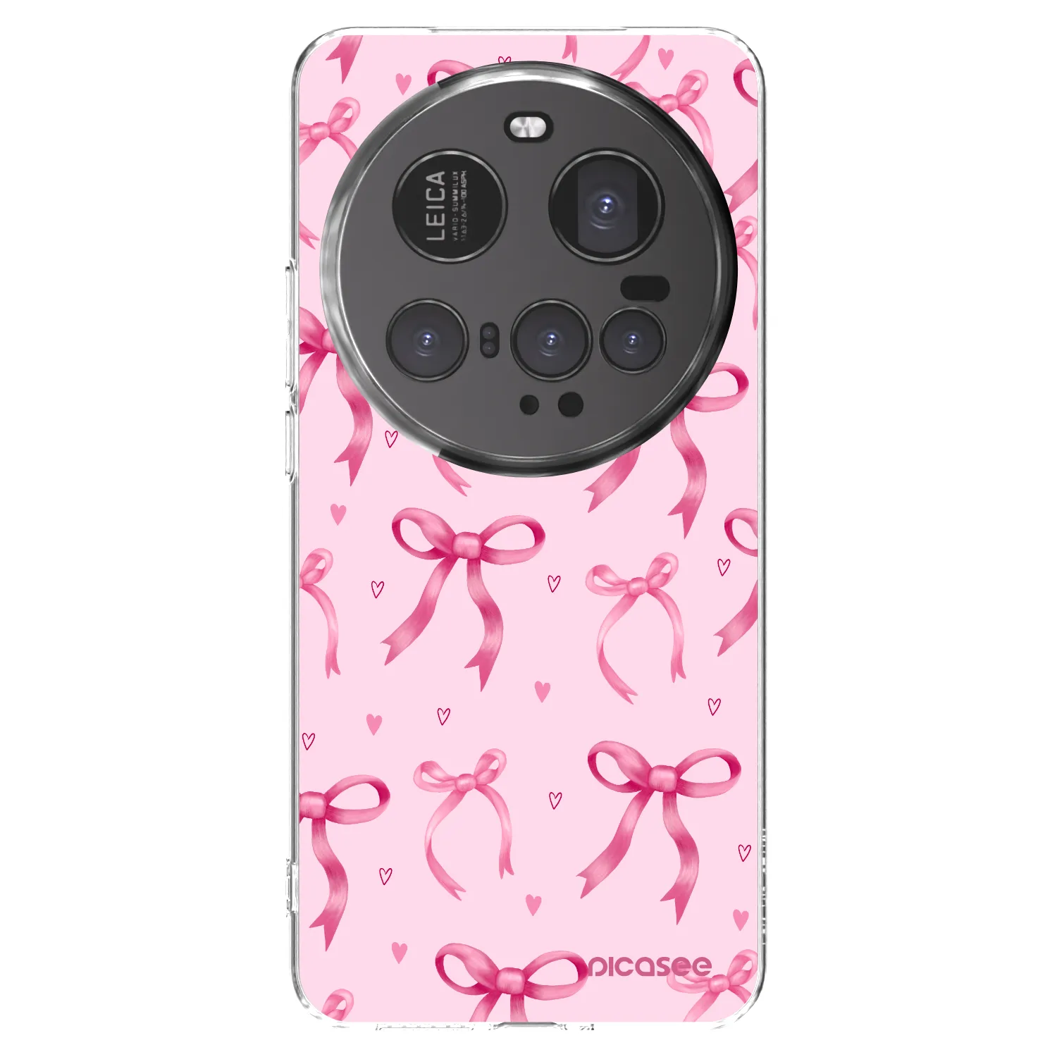 Picasee Xiaomi 15 Ultra Hülle - Transparentes Silikon - Bow Aesthetic