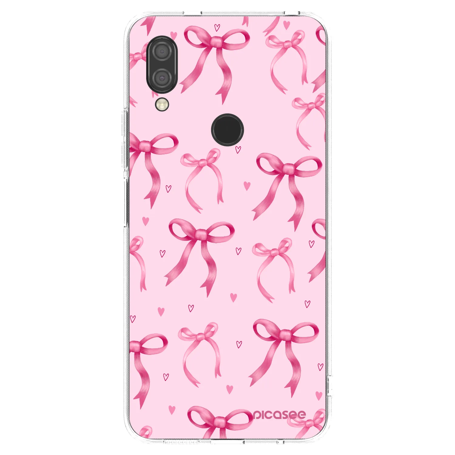 Picasee Xiaomi Redmi 7 Hülle - Transparentes Silikon - Bow Aesthetic