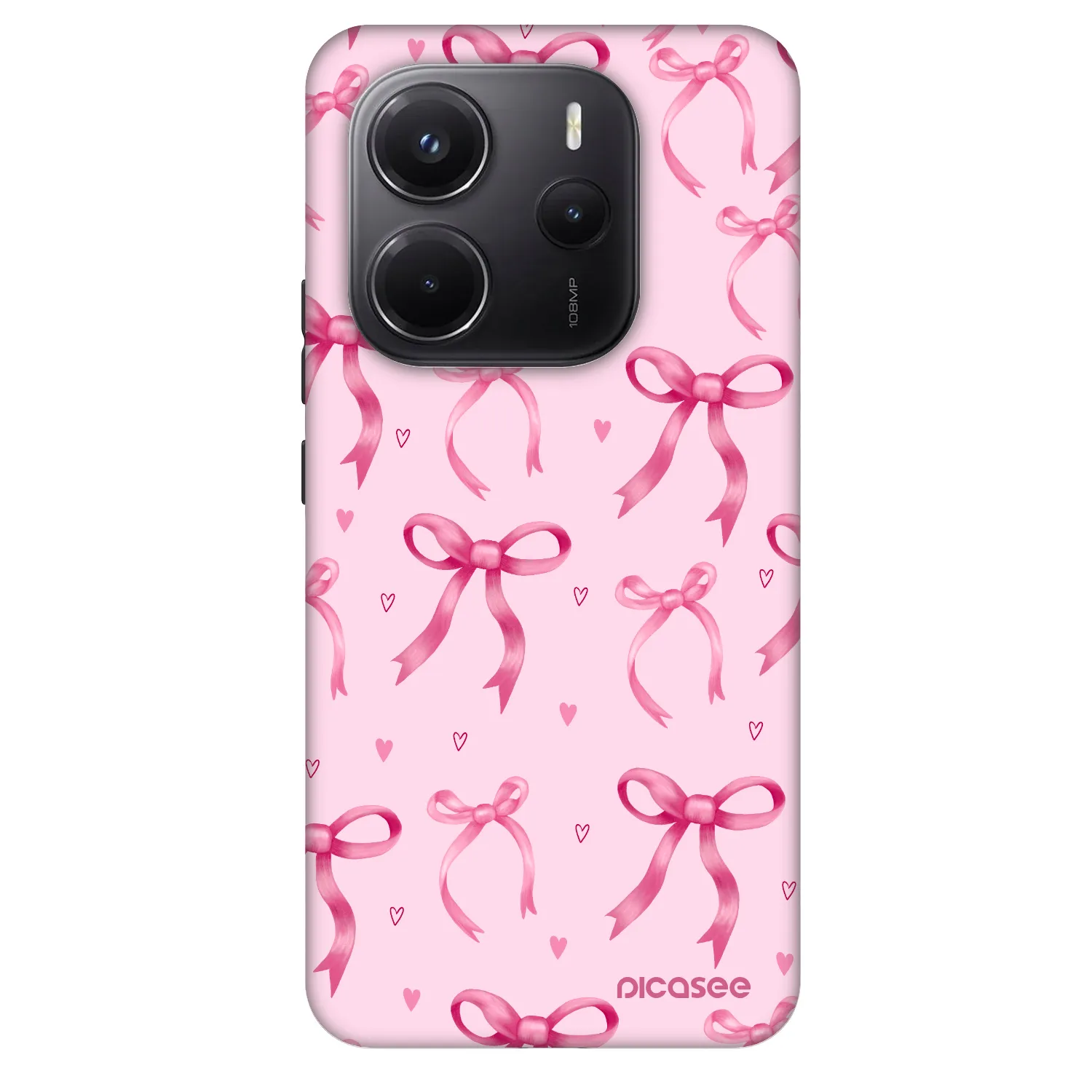 Picasee Fashion Case für Xiaomi Redmi Note 14 5G - Bow Aesthetic
