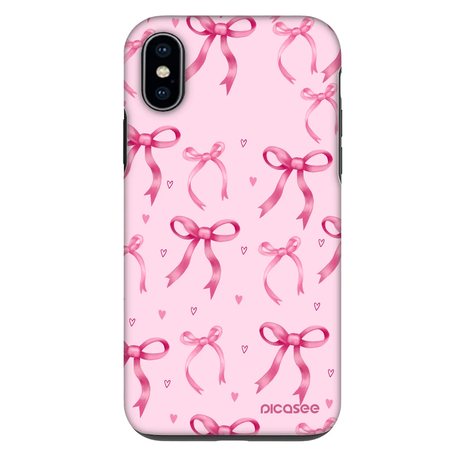 Picasee Fashion Case für Apple iPhone X/XS - Bow Aesthetic