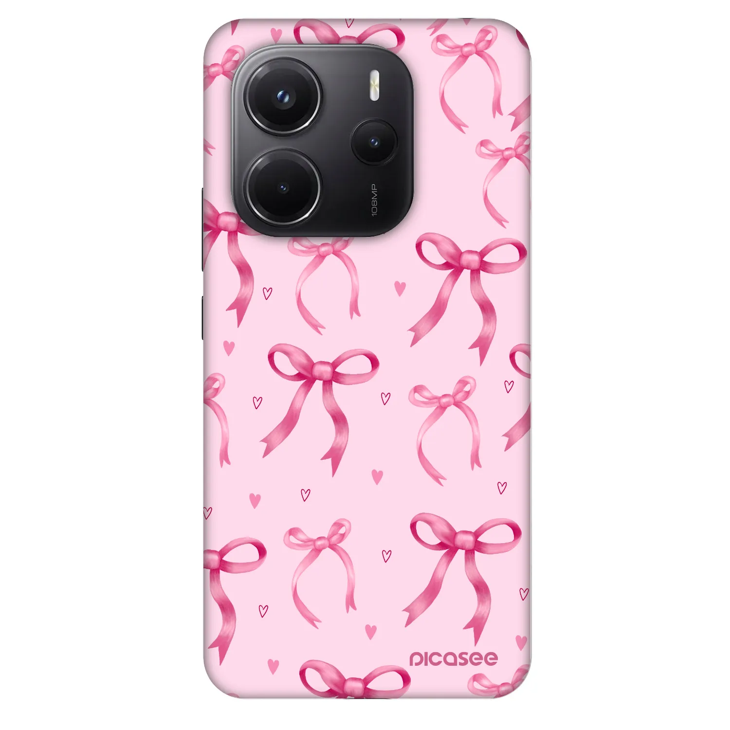 Picasee Fashion Case für Xiaomi Redmi Note 14 4G - Bow Aesthetic