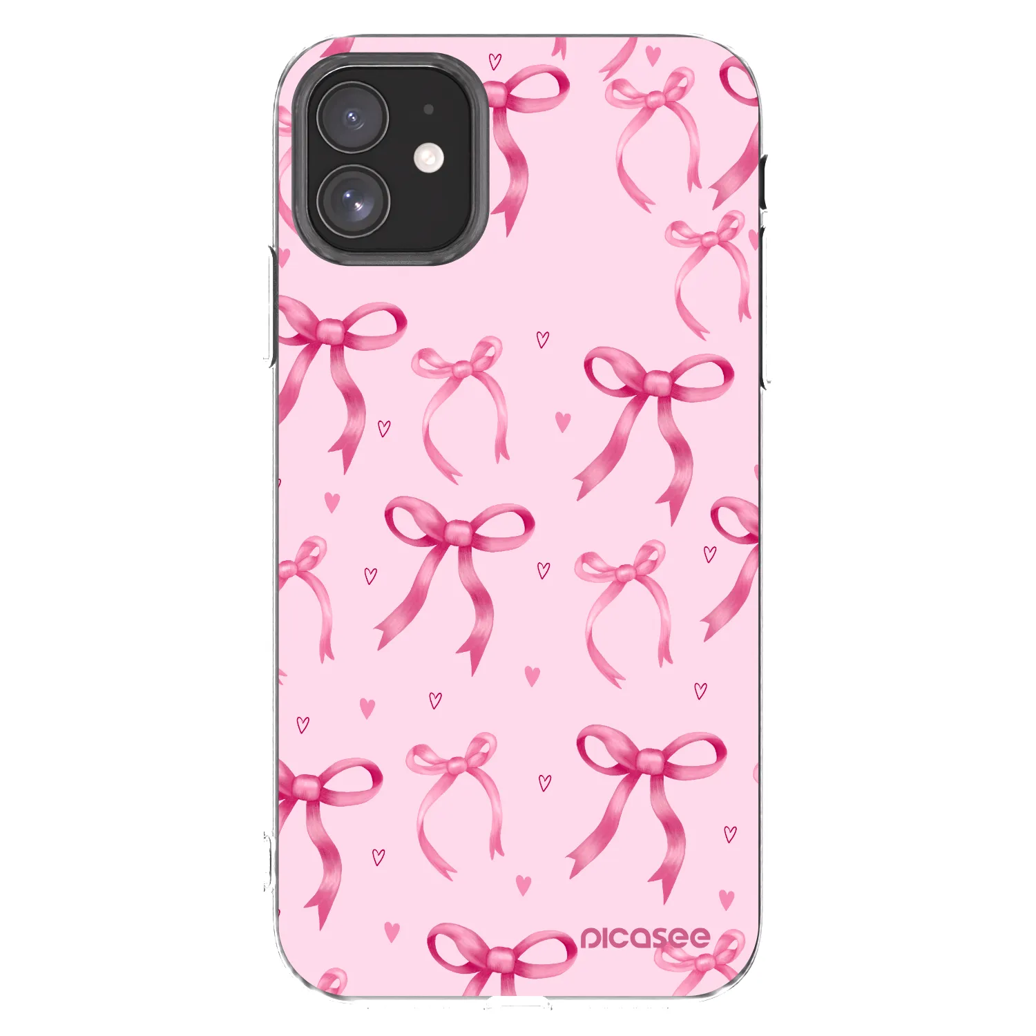 Picasee Apple iPhone 11 Hülle - Transparentes Silikon - Bow Aesthetic