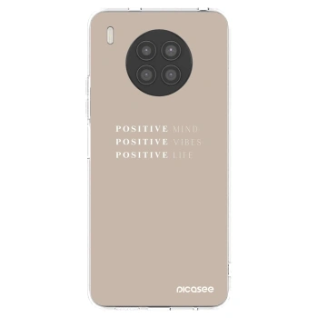 Picasee Huawei Nova 8i Hülle - Transparentes Silikon - Positive Vibes