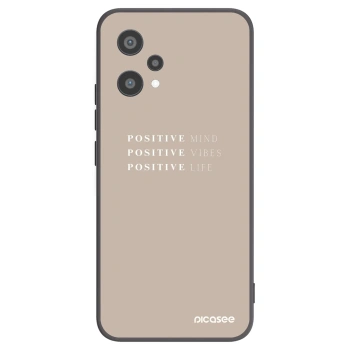 Picasee Realme 9 Pro 5G Hülle - Schwarzes Silikon - Positive Vibes