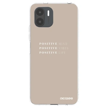 Picasee Xiaomi Redmi A2 Hülle - Transparentes Silikon - Positive Vibes