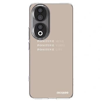 Picasee Honor 90 5G Hülle - Transparentes Silikon - Positive Vibes