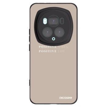 Picasee Honor Magic6 Pro Hülle - Schwarzes Silikon - Positive Vibes