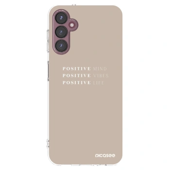 Picasee Samsung Galaxy A05s A057G Hülle - Transparentes Silikon - Positive Vibes