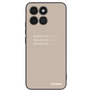 Picasee Honor 200 Smart 5G Hülle - Schwarzes Silikon - Positive Vibes