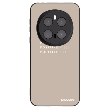 Picasee Honor Magic7 Pro 5G Hülle - Schwarzes Silikon - Positive Vibes