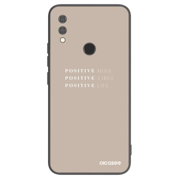 Picasee Xiaomi Redmi Note 7 Hülle - Schwarzes Silikon - Positive Vibes