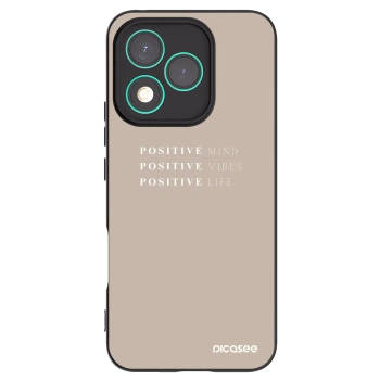 Picasee Honor 400 Lite 5G Hülle - Schwarzes Silikon - Positive Vibes