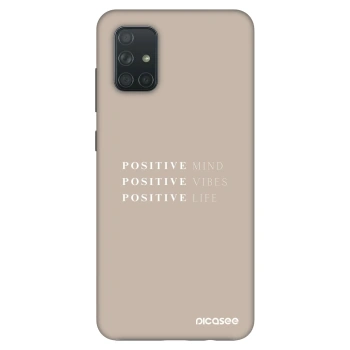 Hülle für Samsung Galaxy A71 A715F - Positive Vibes