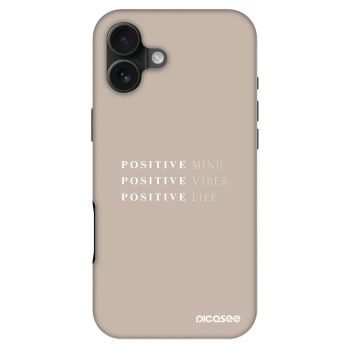 Hülle für Apple iPhone 16 Plus - Positive Vibes