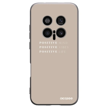 Picasee Honor Magic8 Pro 5G Hülle - Schwarzes Silikon - Positive Vibes