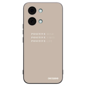 Picasee Xiaomi Poco X8 Pro Max Hülle - Schwarzes Silikon - Positive Vibes
