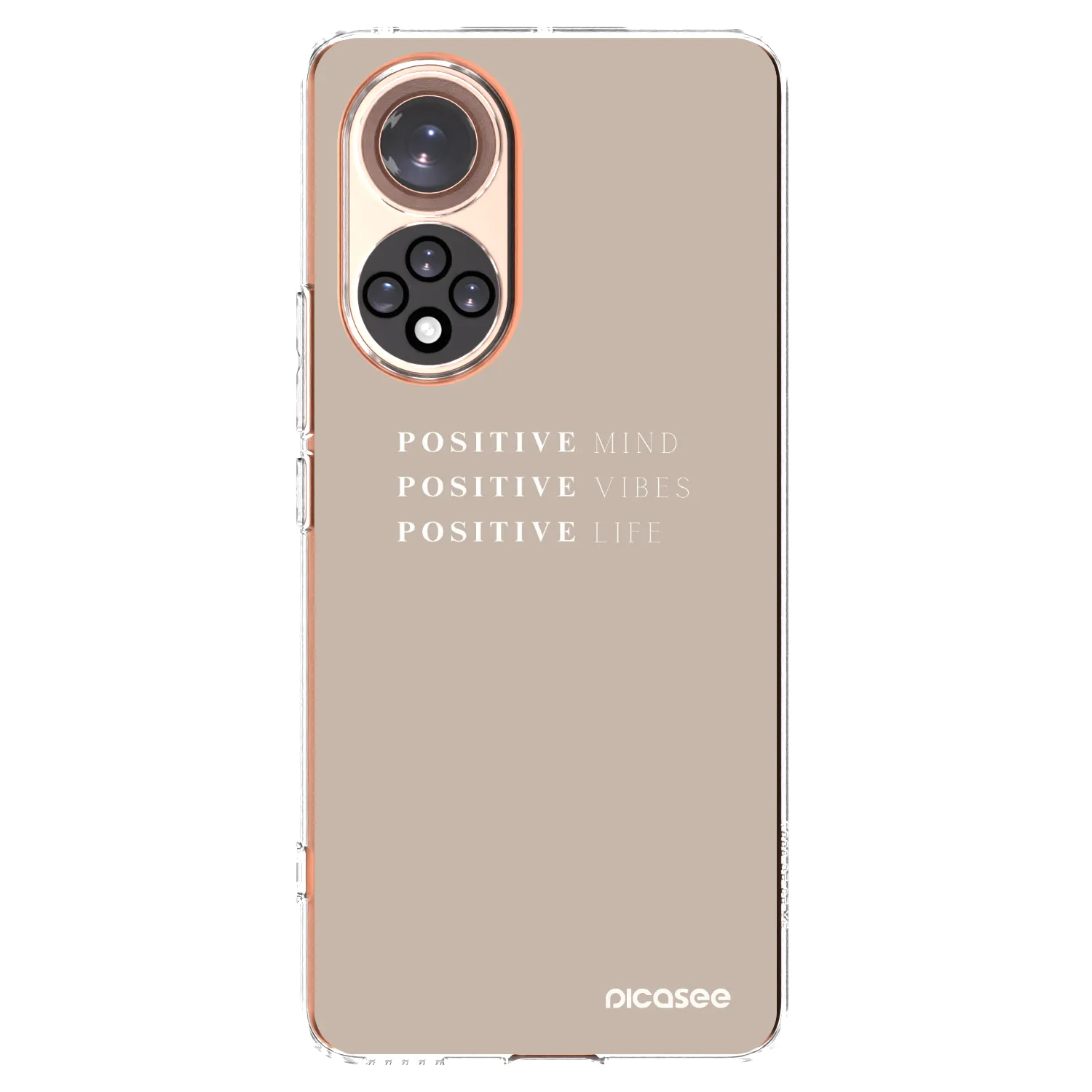 Picasee Honor 50 5G Hülle - Transparentes Silikon - Positive Vibes