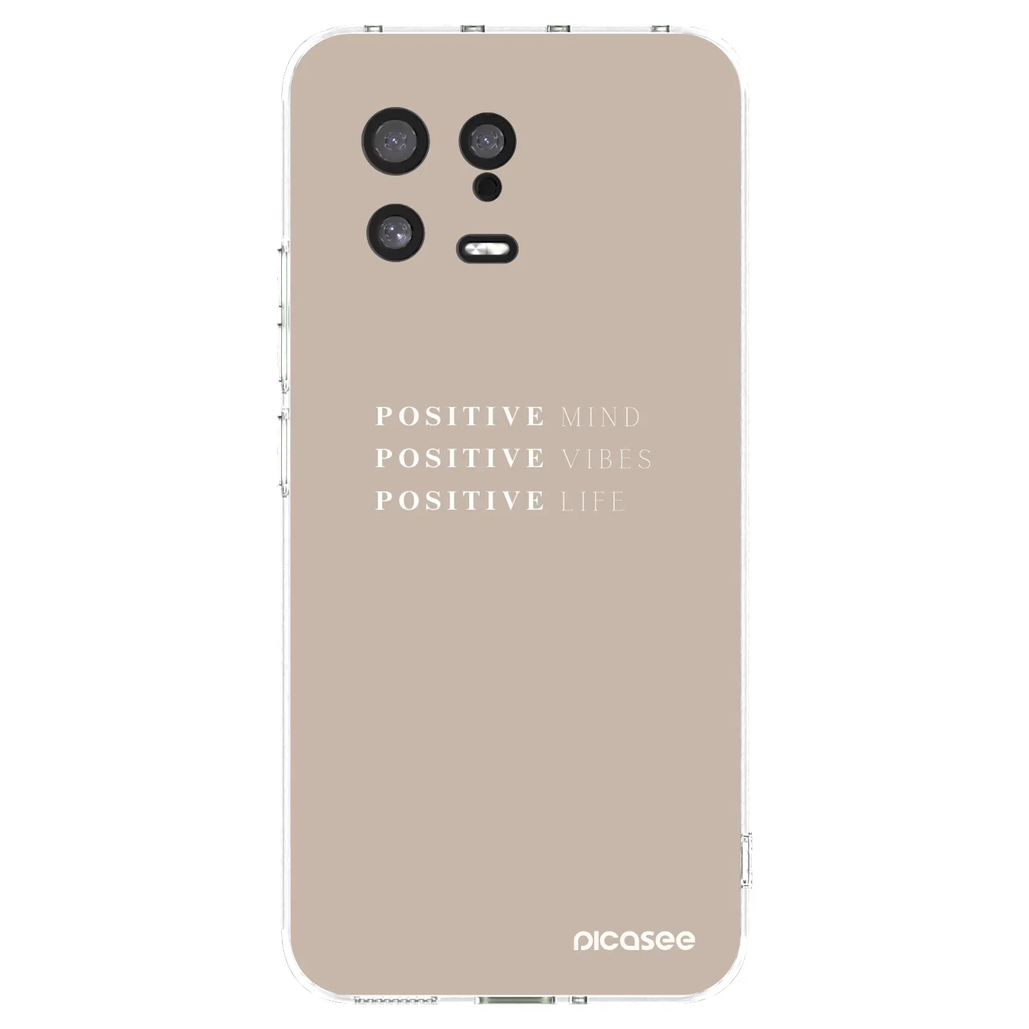 Picasee Xiaomi 13 Hülle - Transparentes Silikon - Positive Vibes
