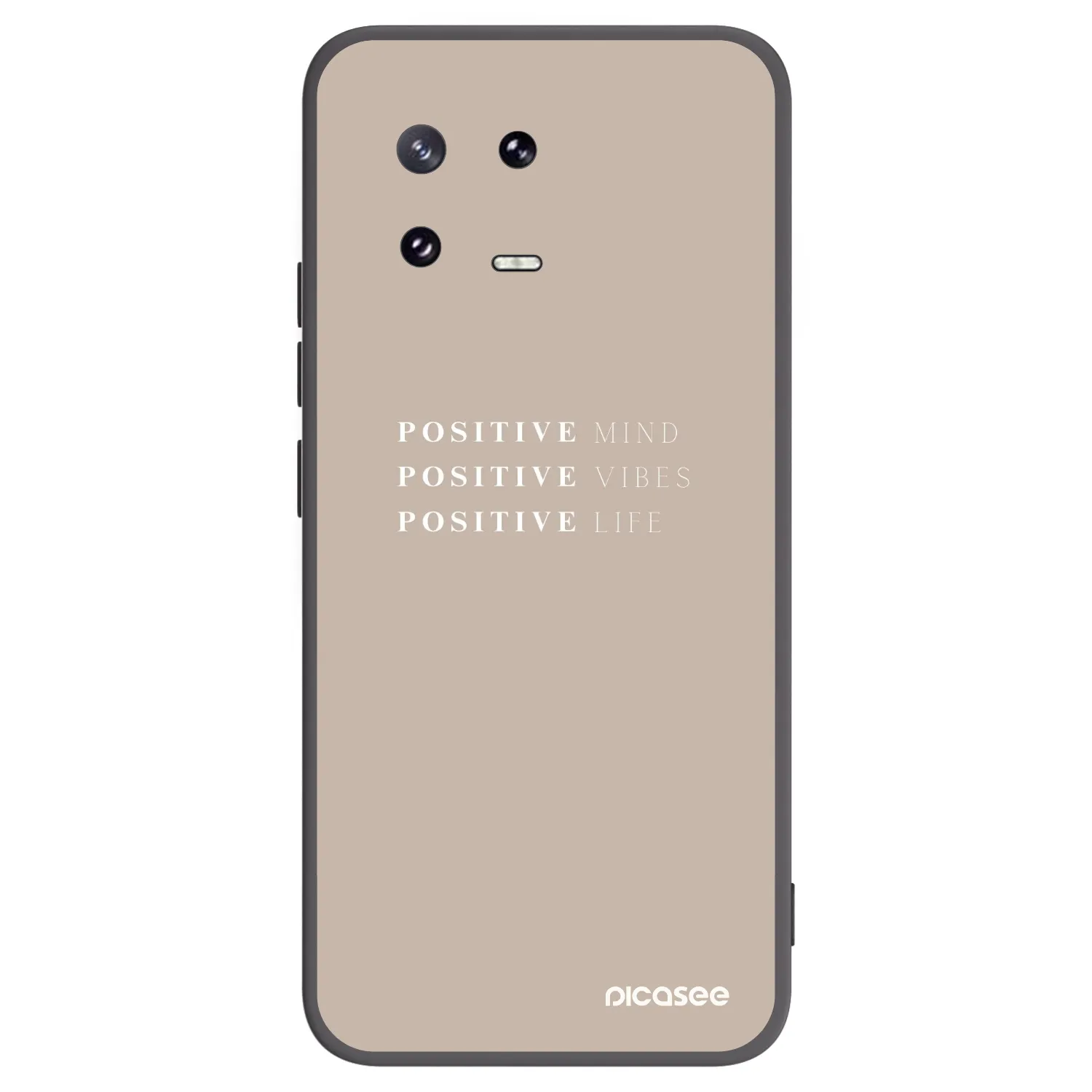 Picasee Xiaomi 13 Pro Hülle - Schwarzes Silikon - Positive Vibes