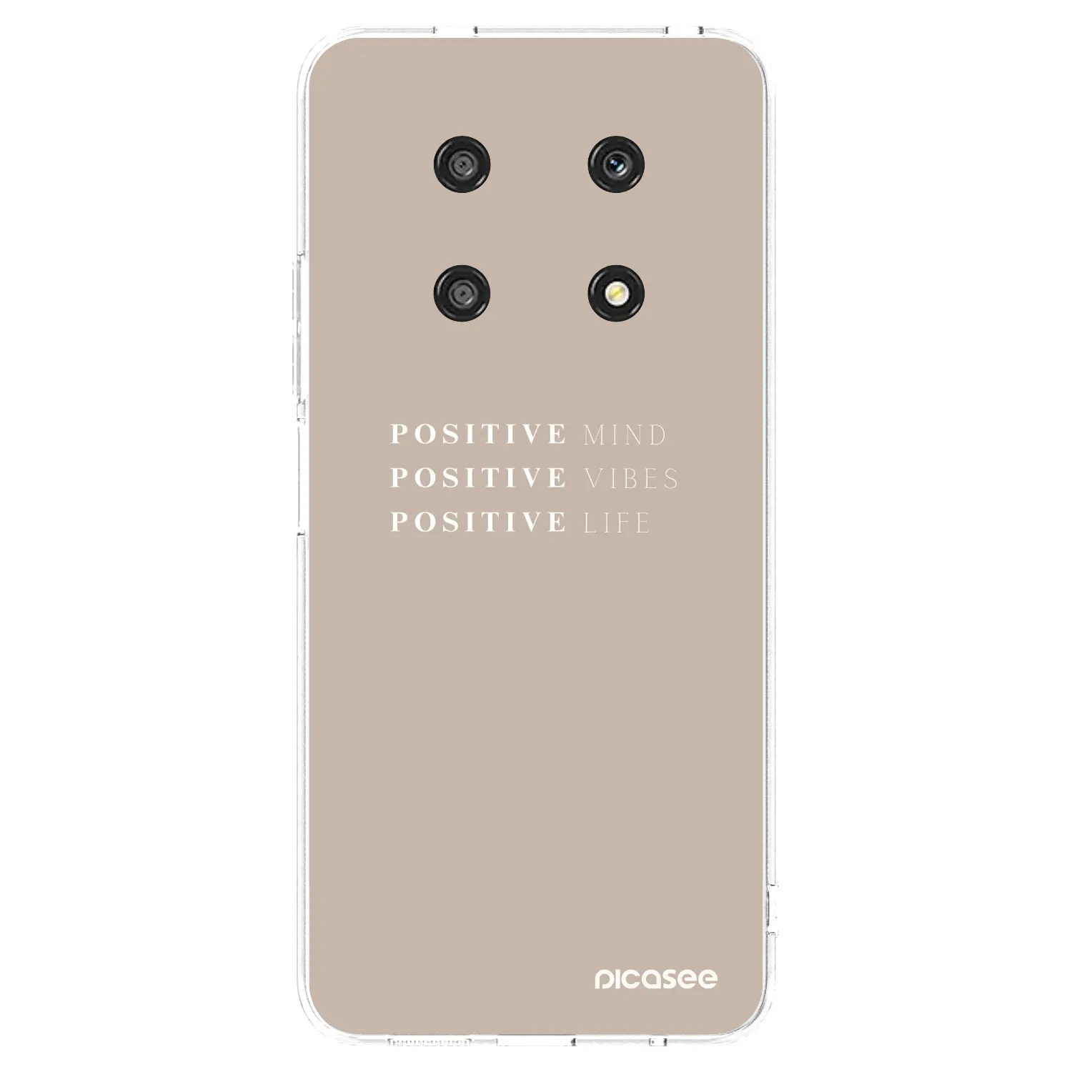 Picasee Honor Magic4 Lite 5G Hülle - Transparentes Silikon - Positive Vibes