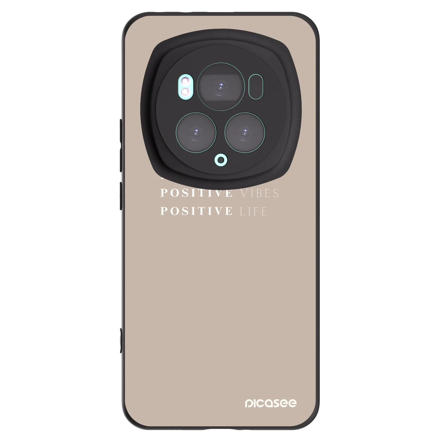 Picasee Honor Magic6 Pro Hülle - Schwarzes Silikon - Positive Vibes