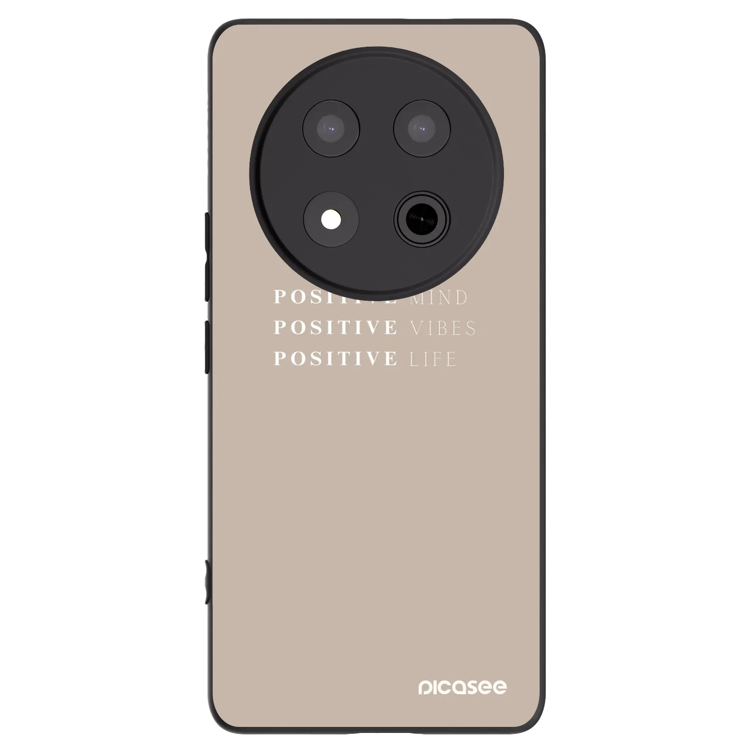 Picasee Honor Magic7 Lite 5G Hülle - Schwarzes Silikon - Positive Vibes