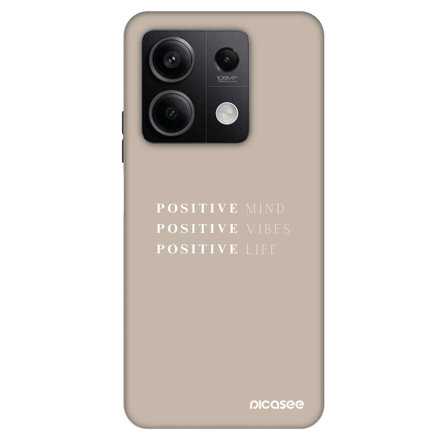 Picasee Fashion Case für Xiaomi Redmi Note 13 5G - Positive Vibes
