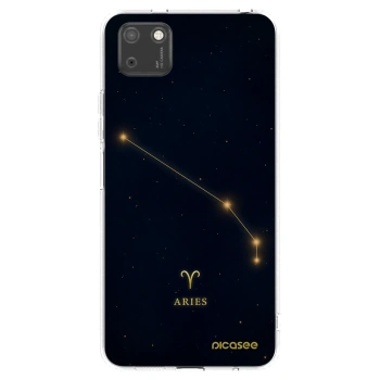 Picasee Huawei Y5P Hülle - Transparentes Silikon - ARIES