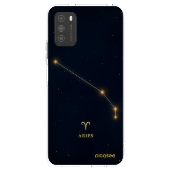 Picasee Xiaomi Poco M3 Hülle - Transparentes Silikon - ARIES