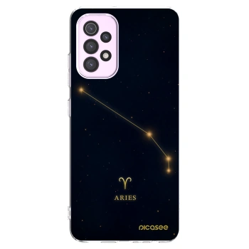 Picasee Samsung Galaxy A32 5G A326B Hülle - Transparentes Silikon - ARIES