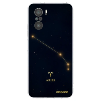 Picasee Xiaomi Poco F3 Hülle - Transparentes Silikon - ARIES