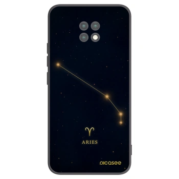 Picasee Xiaomi Redmi Note 9T Hülle - Schwarzes Silikon - ARIES