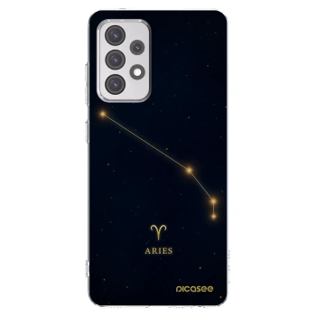 Picasee Samsung Galaxy A52s 5G A528B Hülle - Transparentes Silikon - ARIES