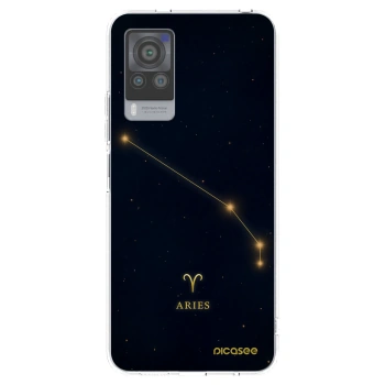 Picasee Vivo X60 Pro 5G Hülle - Transparentes Silikon - ARIES