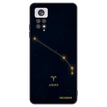 Picasee Xiaomi Redmi Note 11 Hülle - Schwarzes Silikon - ARIES