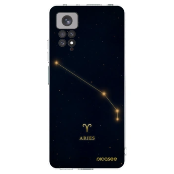 Picasee Xiaomi Redmi Note 11S 4G Hülle - Transparentes Silikon - ARIES