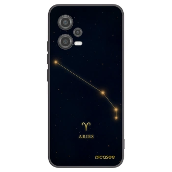 Picasee Xiaomi Poco X5 Hülle - Schwarzes Silikon - ARIES