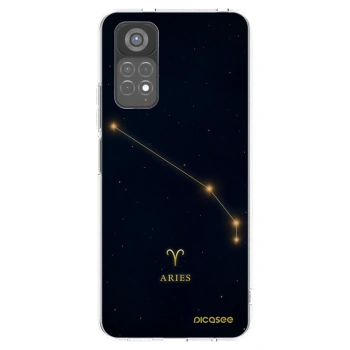 Picasee Xiaomi Redmi Note 11S 5G Hülle - Transparentes Silikon - ARIES