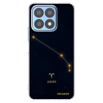 Picasee Honor X8a Hülle - Transparentes Silikon - ARIES