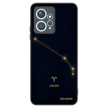 Picasee Xiaomi Redmi Note 12 4G Hülle - Schwarzes Silikon - ARIES