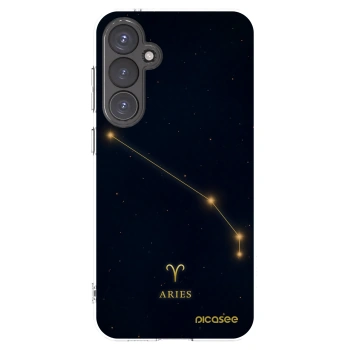 Picasee Samsung Galaxy S23 FE S711B Hülle - Transparentes Silikon - ARIES