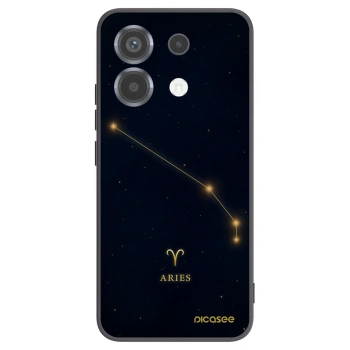 Picasee Xiaomi Poco X6 Hülle - Schwarzes Silikon - ARIES
